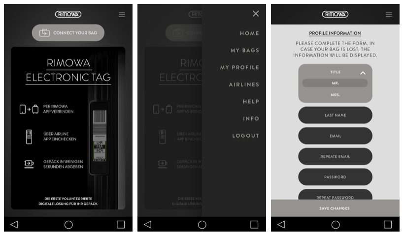 Rimowa Electronic Tag